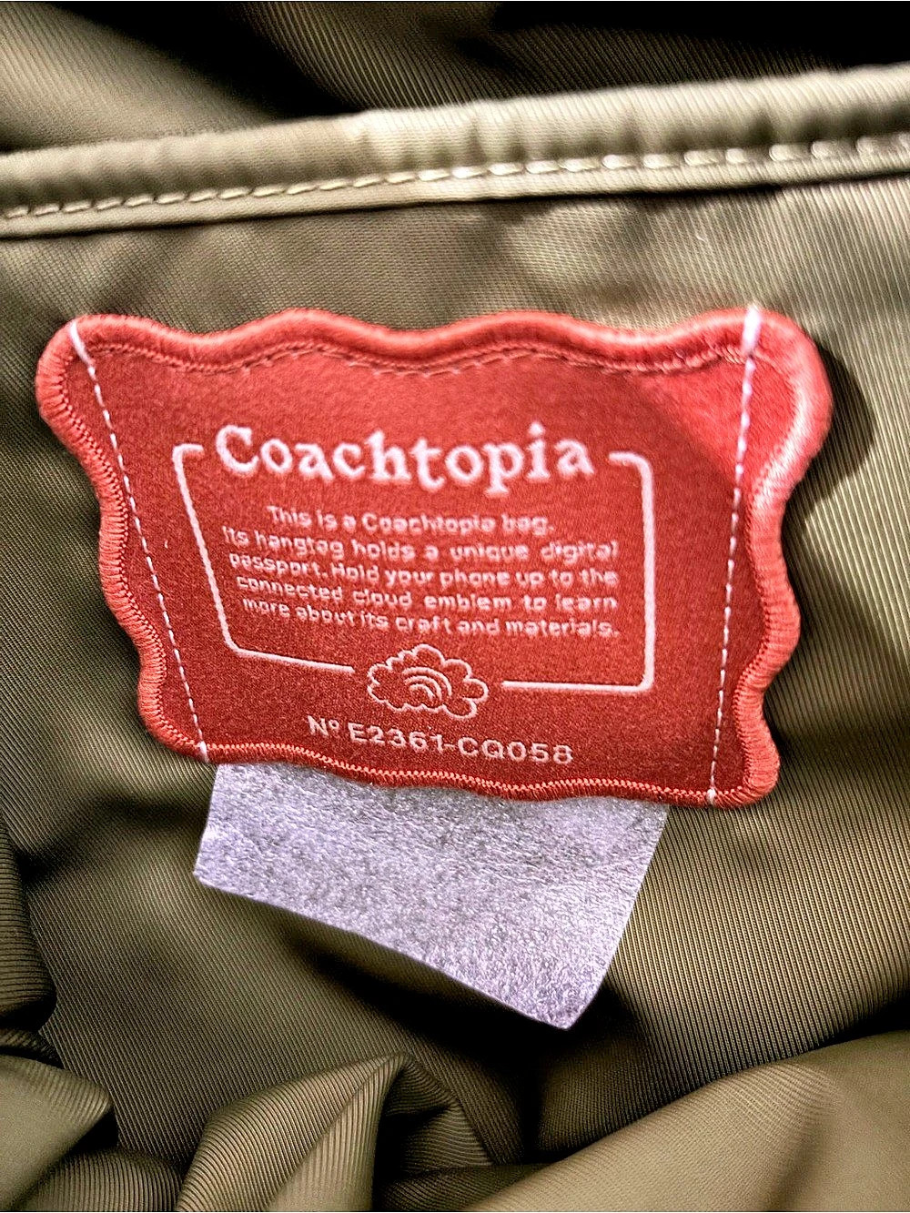 Coach Coachtopia Loop Backpack Green & Yellow - Picture 5 of 10